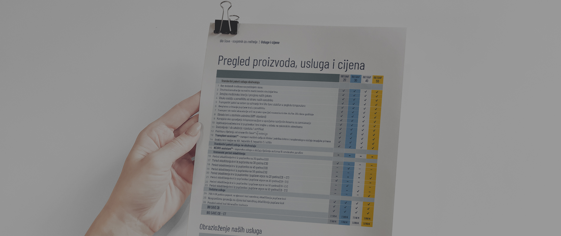 CIJENE MATIČNIH ĆELIJA