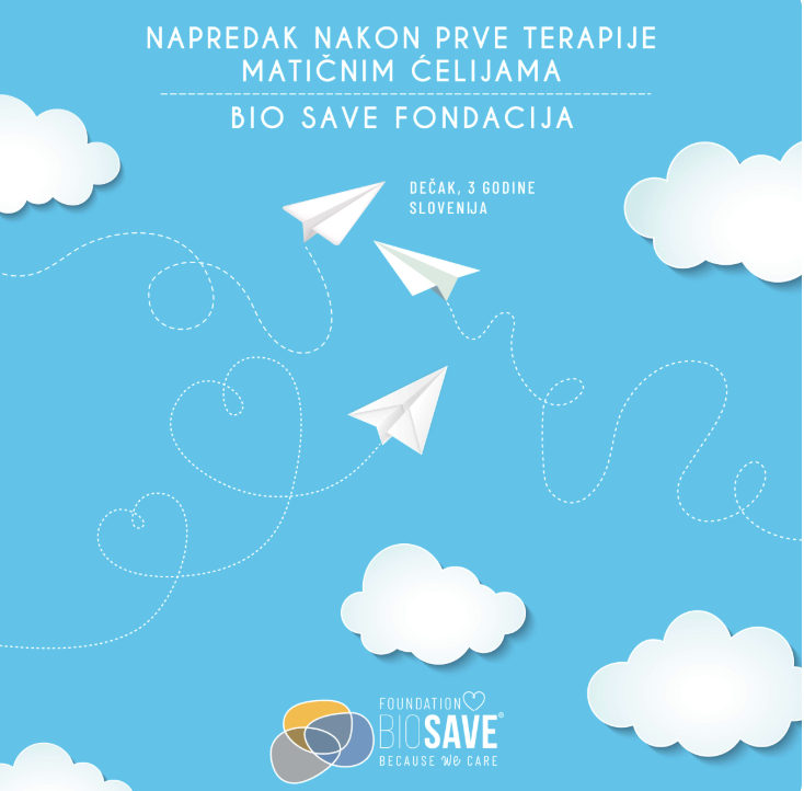 Liamov napredak nakon prve terapije matičnim ćelijama